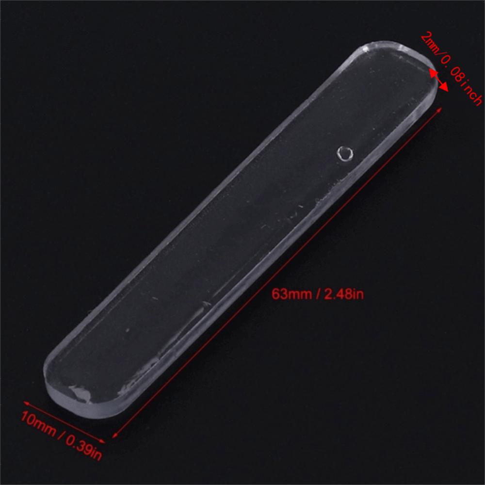 50pcs Waterproof Door Silencer Pads Extra Long Wall Protector Guards Soft Close Dampers For Handle