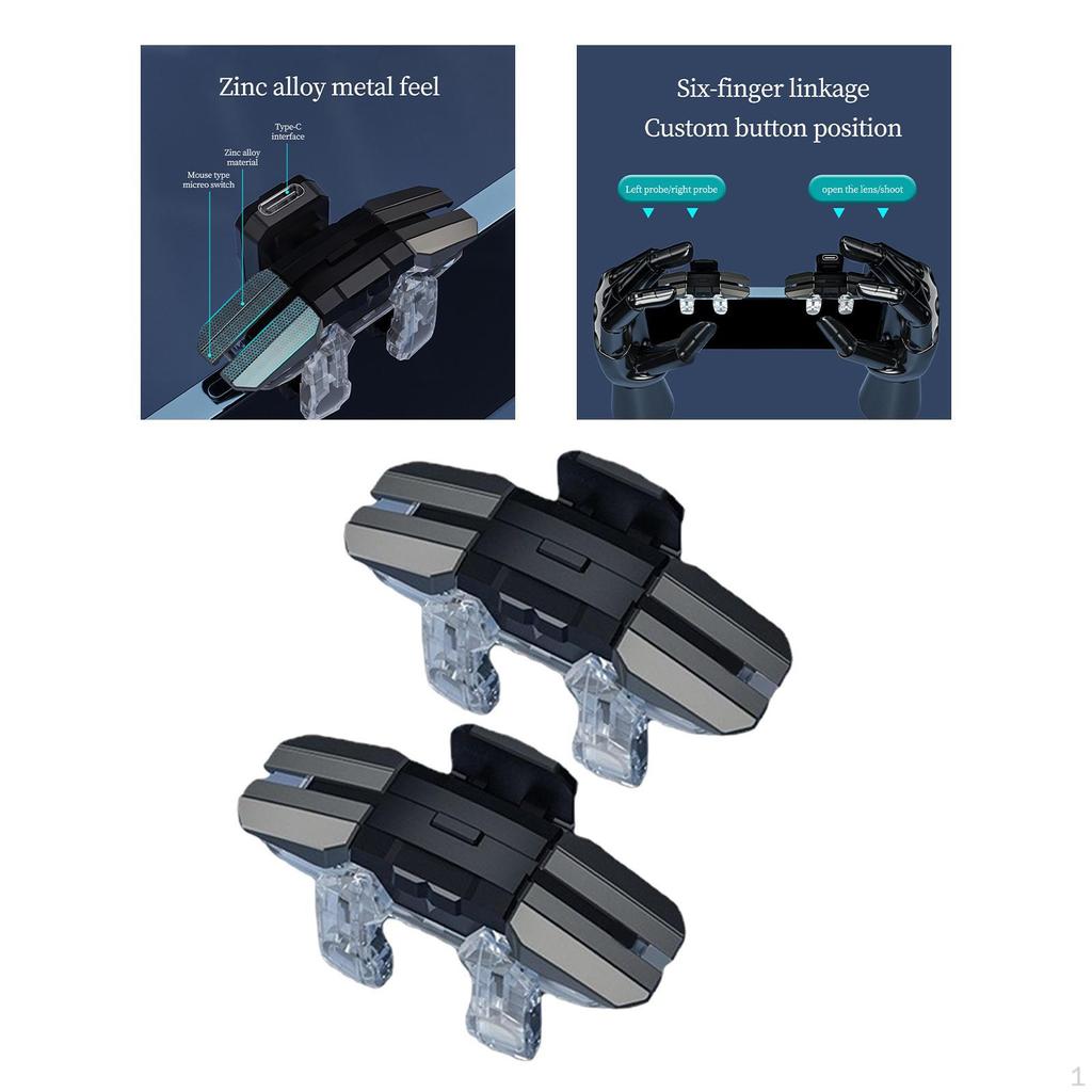 mobile Game Trigger Controller Gaming Button Portable Gamepad