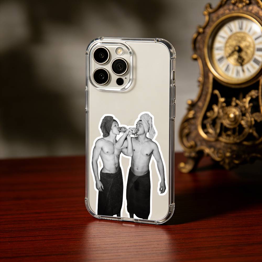 H-Heated R-Rivalry Phone Case For iPhone17,16,15,14,13Pro Max,us,Soft Silicone Transparent Cover iPhone15plus