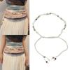 Adjustable Braided Waist Chain Belt for Women Bohemian Style Handcrafted Design for Dresses and Casual Wear