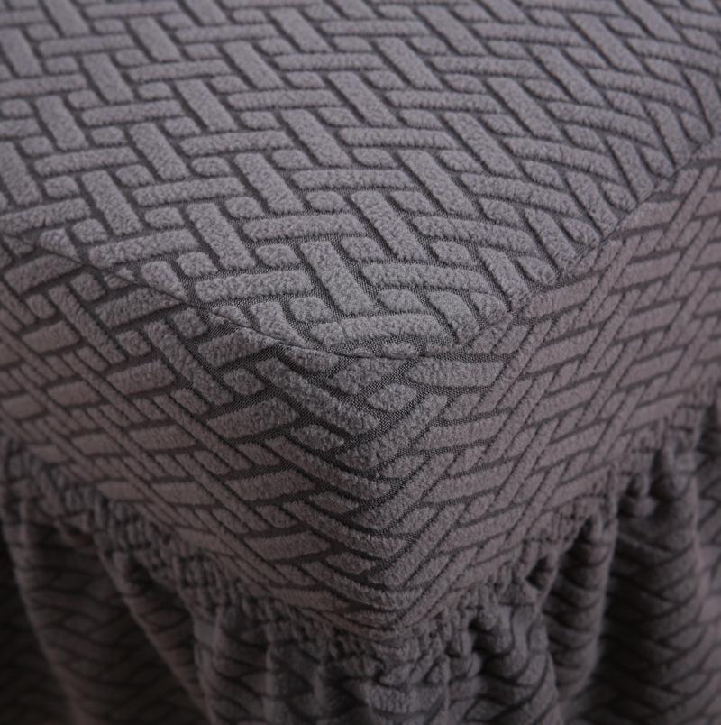 Jacquard Rock Elastischer Stuhlbezug - Universelle Passform für Hotels und Restaurants