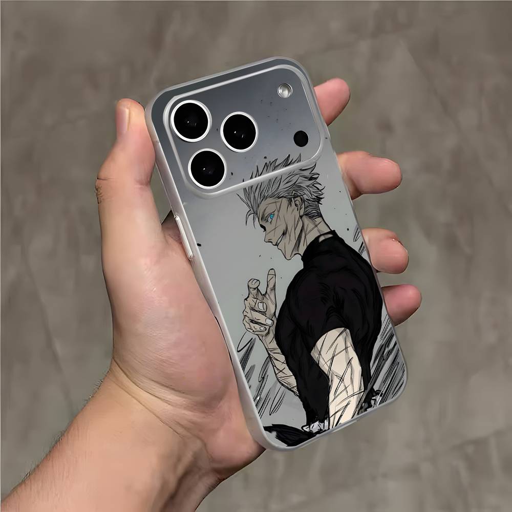

Чохол для телефону з аніме Годжо С-Сатору для iPhone 17,16,15,14,13,12,11,Pro,Max,Plus,E,Air,Mini Магнітний Матовий Прозорий iPhone16e
