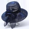 Middle Aged and Elderly Hat Women's Summer Sun Hat Fisherman Hat Old Sun Hat Middle-aged Beach Hat