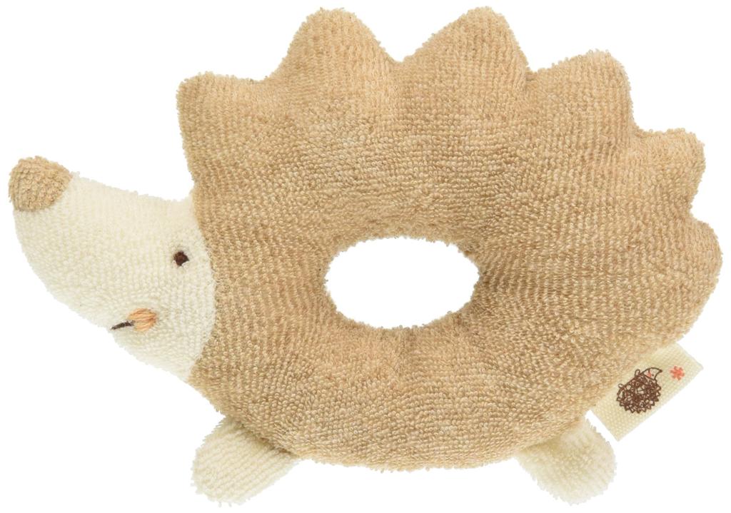 10mois Hoppetta Plus Cotton Rattle Hedgehog