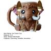 Ice Cream Cup Comfortable Mammoth Ice Cream Holder with Built-In Spoon Trough Fits Standard Ice Cream Cups Gift for Ice Cream Lovers