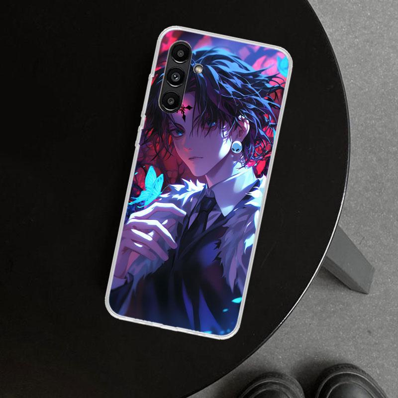 Huner X-Hunters Chrollo Shizuku Phone Case Cover for Samsung Galaxy A17 A16 A26 A36 A56 A57 A37 A15 A25 A35 A55 A14 A24 A34 A54