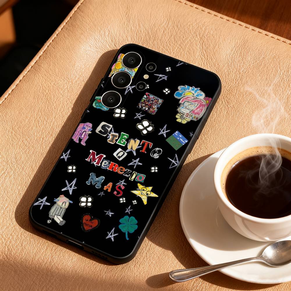 EPC F-Flores-L-Latin M-Mafia Phone Case For Samsung S26,S25,24,23,22,30,21,10,9,Ultra,Plus,Lite,FE Soft Black Case Samsung S21Ultra
