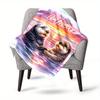 Sea Otters Sunset Home Blankets Comfortable Soft Lightweight Allseason Multipurpose Blanket For Picnics Sofas Offices Beds Living Rooms Perfect Gift