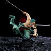 18cm Anime One Piece Banpresto Roronoa Zoro Drei Schwerter Stehend PVC Actionfigur Sammlung Cooles Modell Dekoration Spielzeug Kinder Geschenke