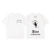 2026 TV-Serie Alice in Borderland Druck T-Shirt Hohe Qualität Mode Oversized T-Shirts Herren Damen Lässig