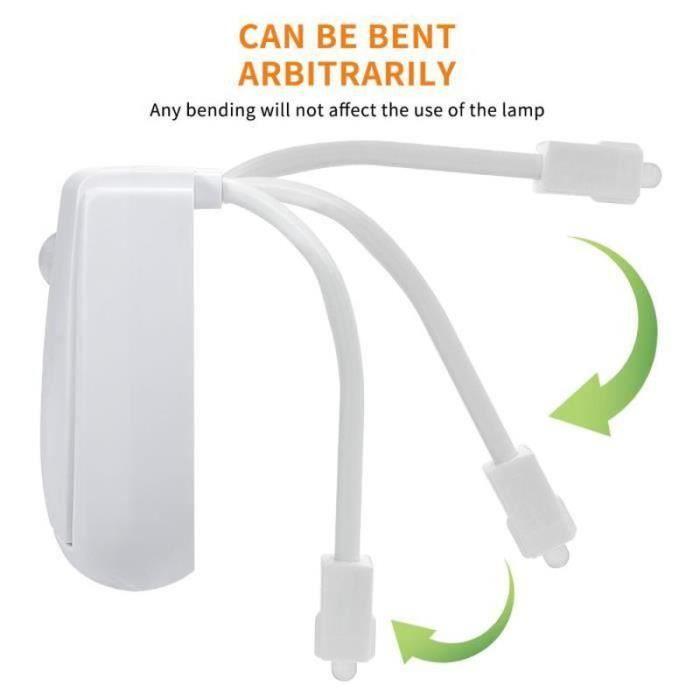 Iluminación LED - CHANGM - Luz de noche para WC - 7 colores - IP65 - Para niños