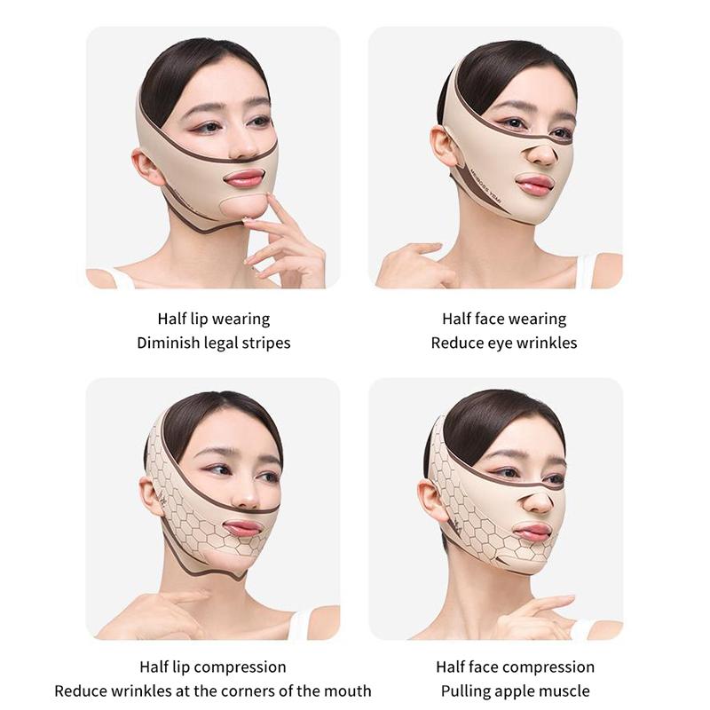 Chin Cheek Slimming Bandage V Shape V Line Lifting Mask Face Lifting Anti Wrinkle Strap Band Sleeping Mask Beauty Health