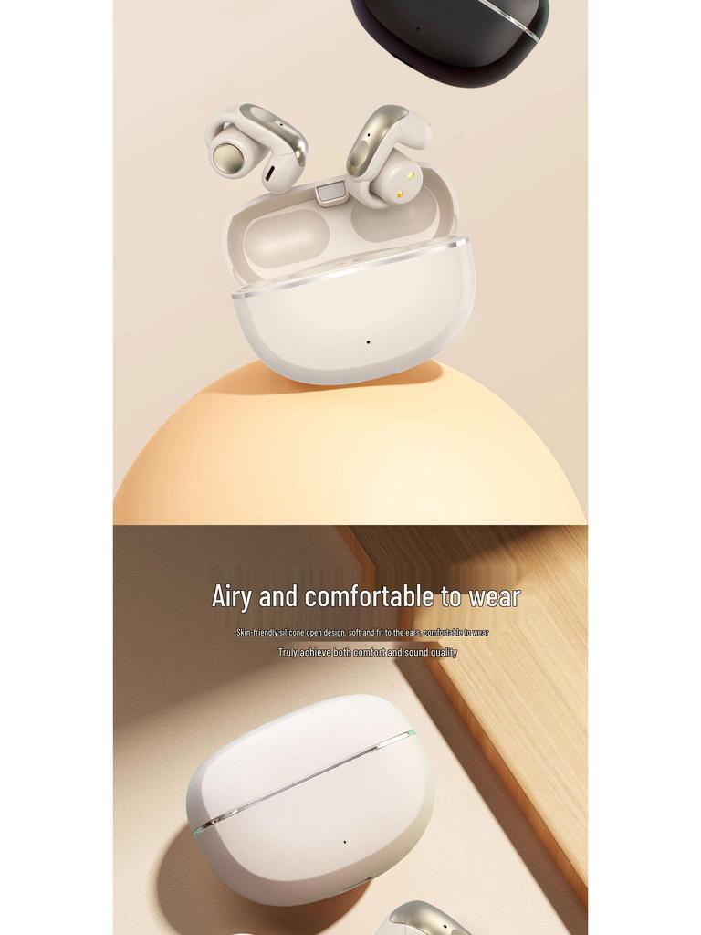 2025 GTS31 Wireless Ear Clip Sports Earphones – Non-In-Ear, Long Battery, High-Quality Sound Bluetooth.