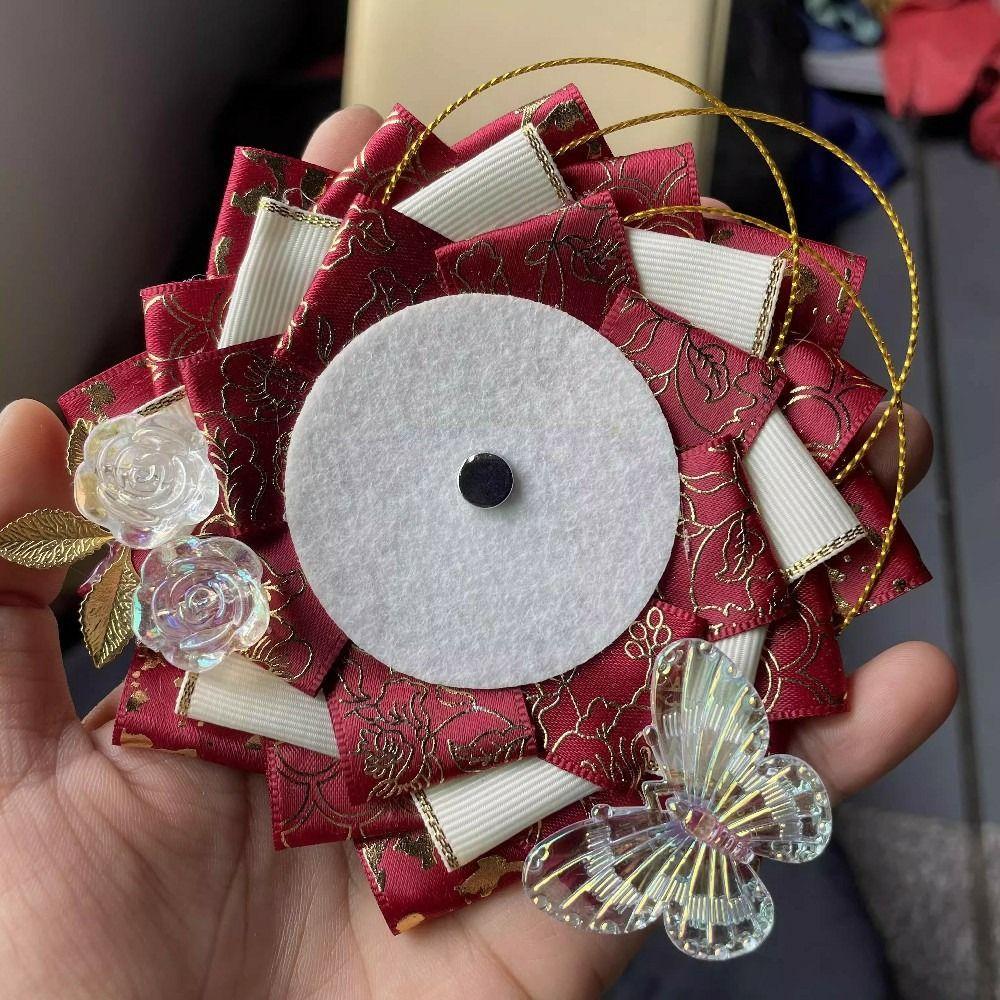 Lacework Anime Pins Display Base Kawaii Badge Decoration Tray Cute Badge Holder  Fans Chasing