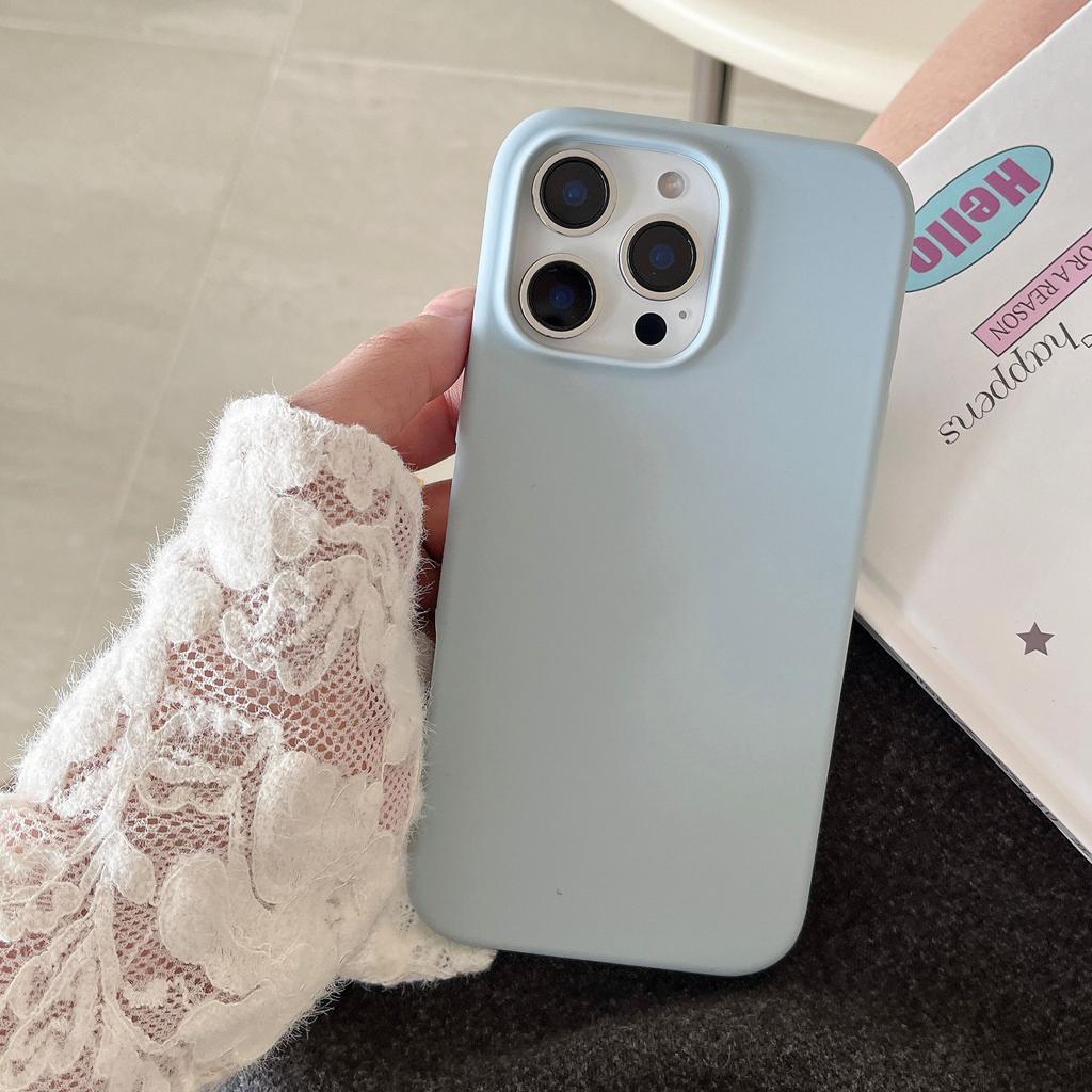Applicable To Apple 11promax Mobile Phone Case 11 Skin Feel 11 Matte 11promax Protective Case 11 Solid Color Anti-drop Case