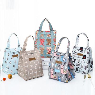 Tragbare isolierte Lunchtasche - Europäischer & Amerikanischer Stil, Perfekt für Studenten, Büro oder Picknicks