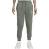 Nike Knitted Sweatpants Men's Green Moderate Cuffed Pants DJ0468-380