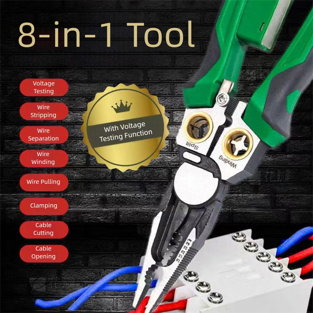 Multifunktions-Elektrikerzange Zum Abisolieren Schneiden Greifen Komfortgriff Elektrikerzangen Werkzeuge Für Heimwerker DIY