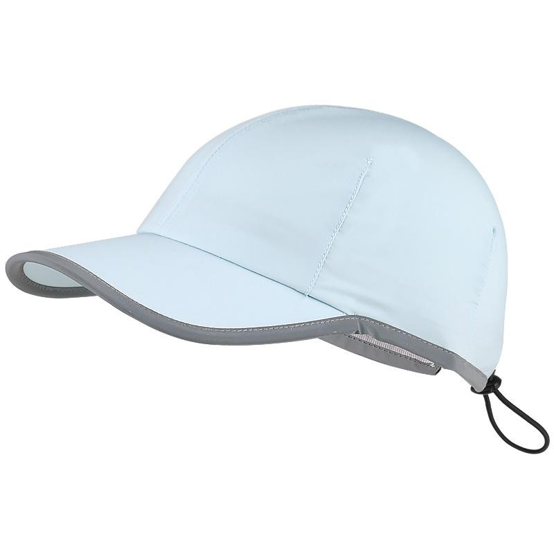 Spring and summer outdoor sports quick-drying baseball cap men's night running reflective ice breathable sun protection cap
