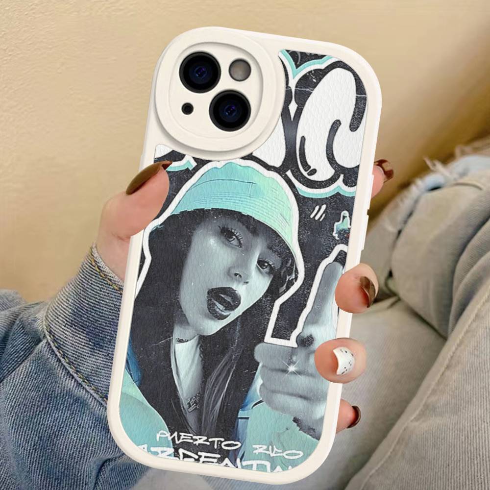 Raper Y-Young-Miko Phone Case For IPhone 16 15 14 13 12 11 Pro Max Plus 16E Soft Leather Cover