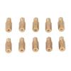 10pcs Motorcycle Carburetor Main Jets Metal Hex Main Jets Replacement for Keihin PWK PWM OKO CVK NSR KSR Carb Set
