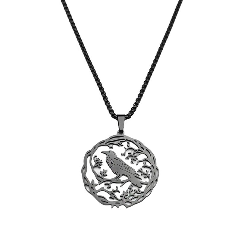 Luxus Kolibri Design Halskette mit 18K Goldfinish Akzent Edelstahl Mode Hals Schmuck zum Verschenken