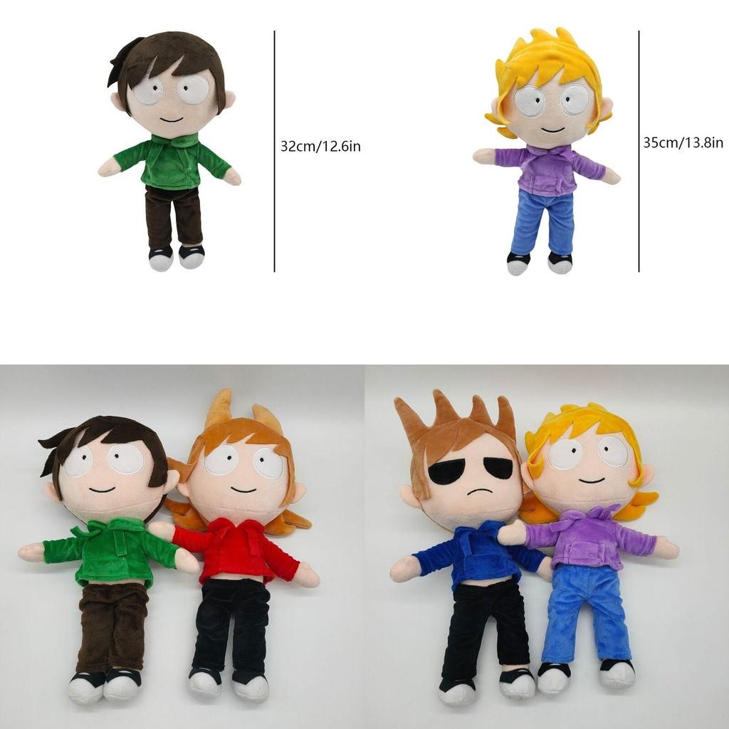 Exklusive Eddsworld Plüsch Cartoon Puppe Weiches Stofftier Für Stilvolle Heimdekoration