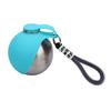 Portable Dog Water Bottle for Small Dogs Stainless Steel Body Silicone Bowl for Walking Hiking Travels with Clip and