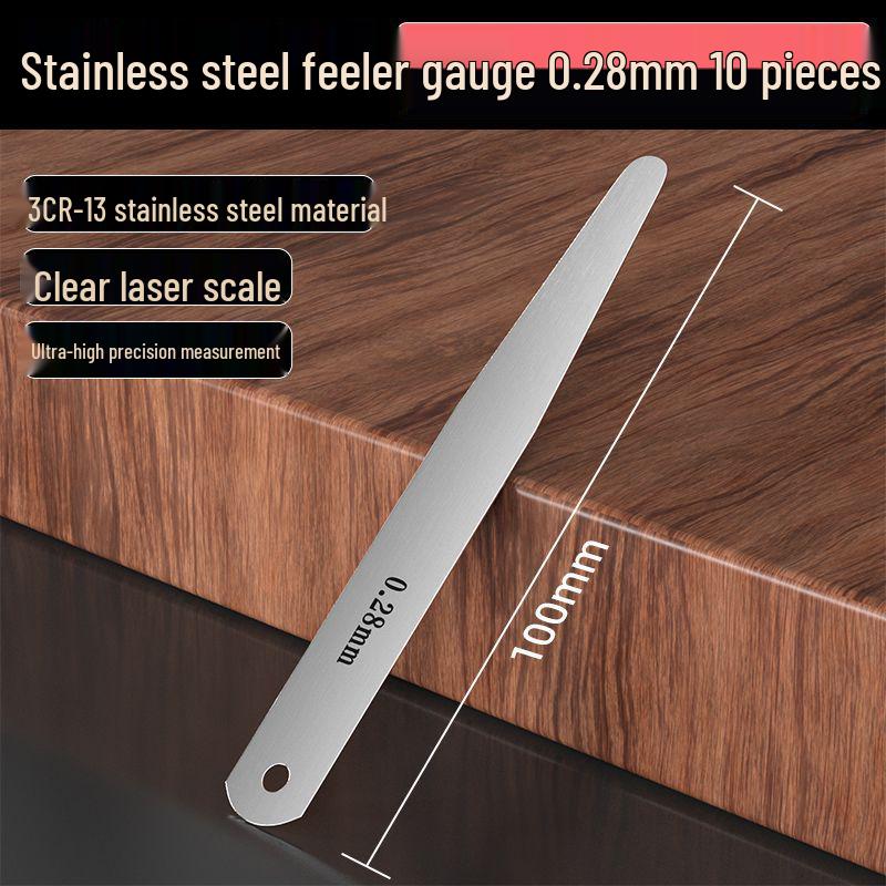 Vysoce přesná sada měrek vůle ventilů z nerezové oceli - Doprava zdarma