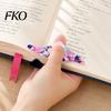 Page Stabilizer Clip Thumb Book Holder for Reading, Glitter Stone Piece Ring Holder, Opener Bookmark Students Lovers Transparent