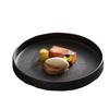Japanese Style Stone Grain Deep Dinner Plate