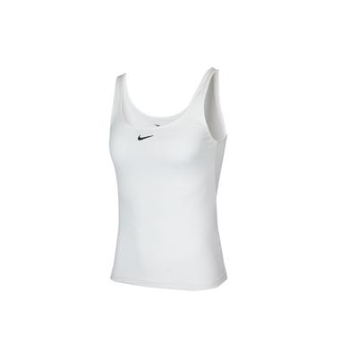 Atmungsaktives ärmelloses Tanktop Damen Oberteile Weiß DH1346-100