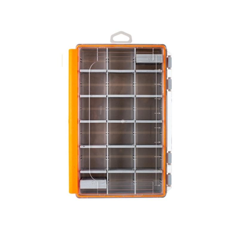 Waterproof Organizers Lure Baits Organizers Clear Lid Tray Box Baits Separator Fishing Tackle Box Storage Box Trays