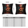 Christmas F-Caw-F Rooster Pillow Case Cushion Cover Soft Printed Pillow Cover Novelty Pillowcases For Sofa Car Home Decor