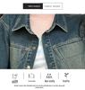 Autumn Korean Retro Slimming Denim Jacket for Women