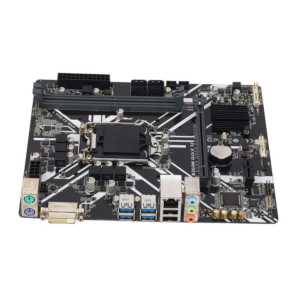 B360M D2VX SI Motherboard M ATX DDR4x2 DIMM PCI E 3.0 Desktop Computer Motherboard Supports for LGA 1151 for Core for