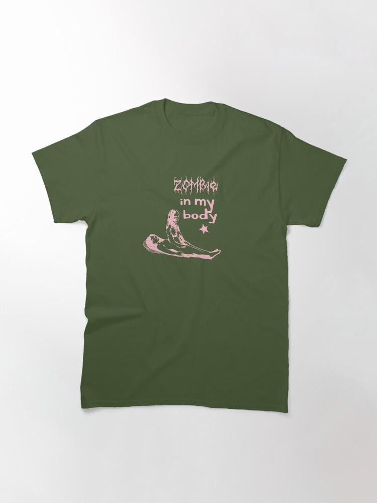 Zombie In My Body from Maggots for Brains - PINK Classic T-Shirt