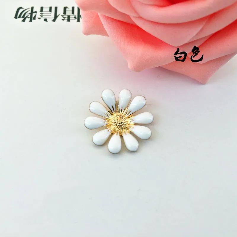 (BT329 20mm)10pcs Mix 8colors Vintage Alloy Rhinestone Buttons Flatback Flower Headband Bowknot Accessory Craft