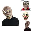 Schreckliche Vollgesichts-Clownmaske für Halloween-Partys und gruselige Kostüme, perfekt für Cosplay-Events
