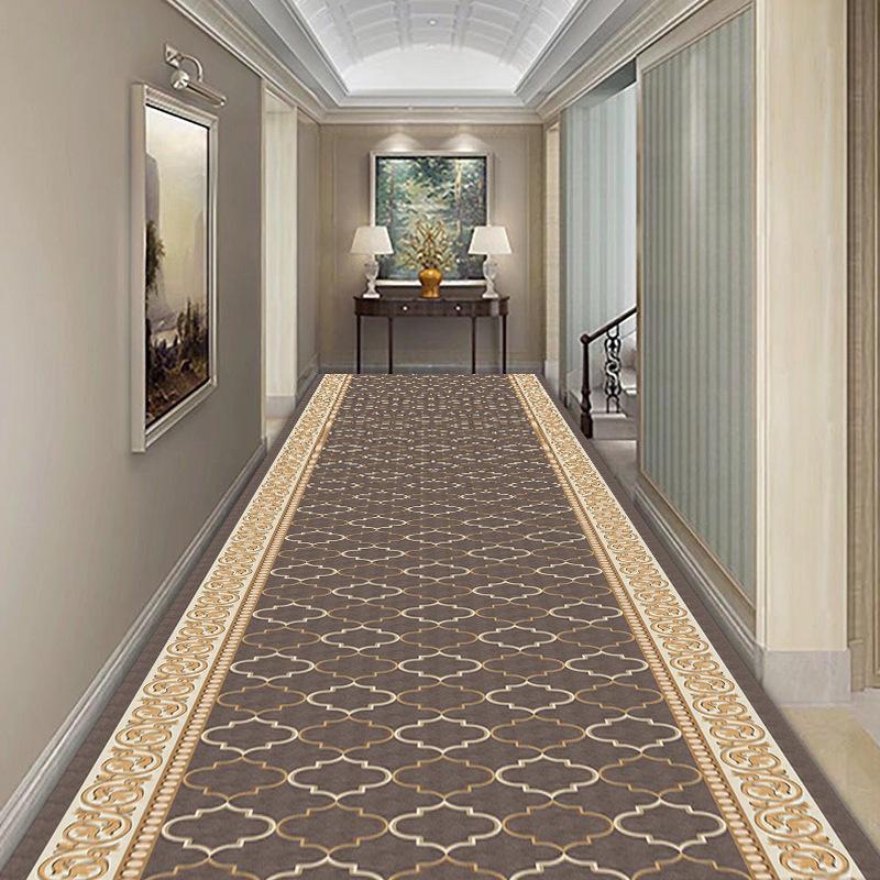 

Ковры в китайском стиле с простой печатью Ковры для коридоров отелей Ковры для проходов Ковры, которые можно разрезать W80*H400CM