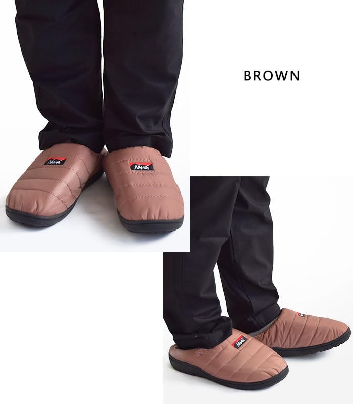 NANGA X SUBU AURORA TEX WINTER SANDAL [NANGA] (BROWN, 22.0-23.5cm)