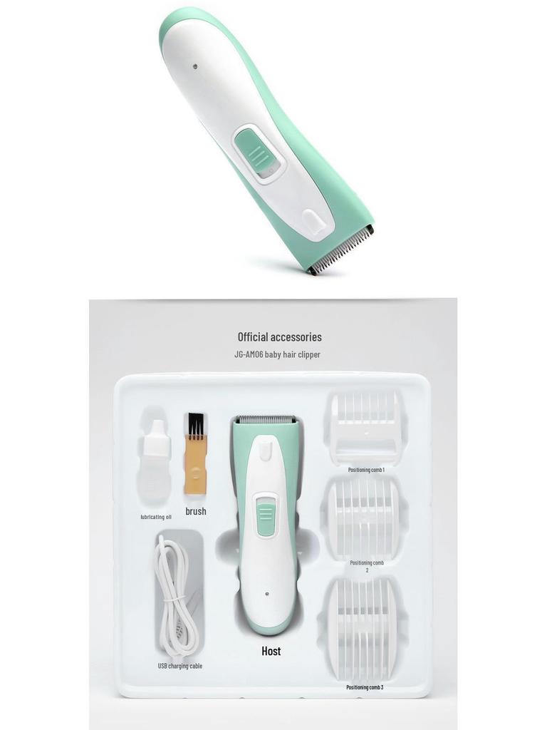Quiet Electric Baby Hair Trimmer for Newborns and Infants