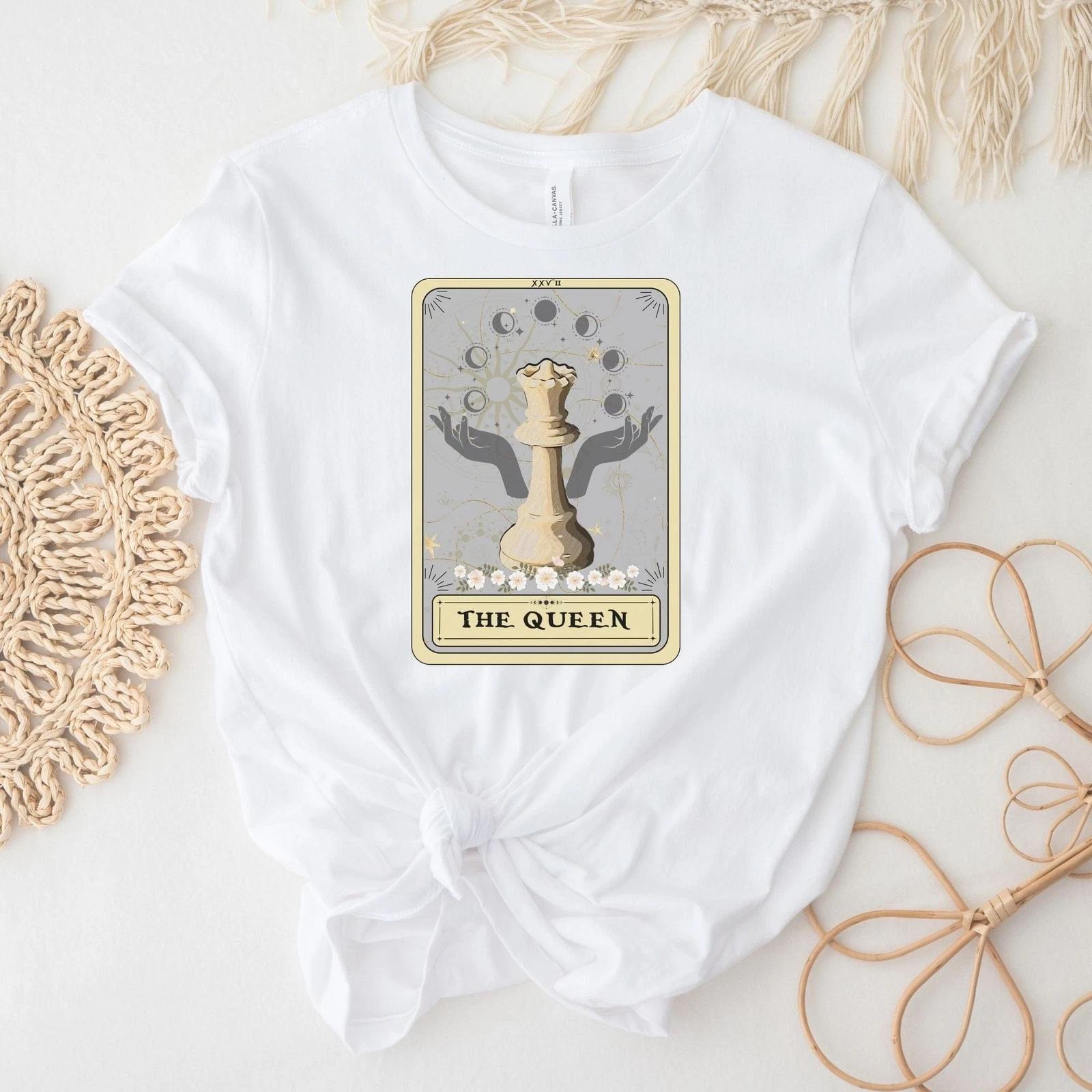 The Queen Tarot Card Shirt L