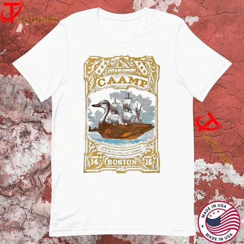 Caamp The Band MGM Music Hall At Fenway June 14+15 2025 Boston, MA T-shirts 2XL