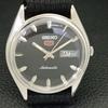 SEIKO 5 AUTOMATIC 6309A VINTAGE JAPAN MENS BLACK COLOR DIAL WATCH a701639-5 R206c-a701639