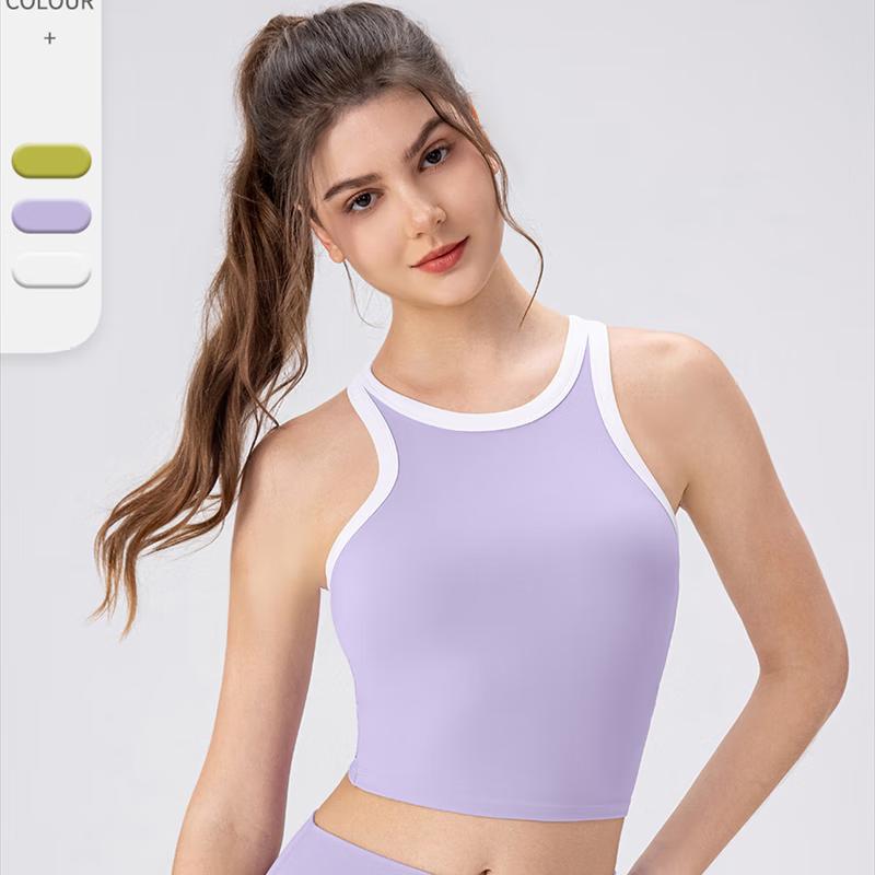 Women's Round Neck Yoga & Fitness Racerback Tank Top