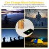 Collapsible Portable LED Camping Lantern Waterproof Solar USB Rechargeable LED Flashlight Survival Kits for Indoor Outdoor Home Emergency Light