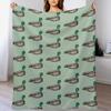Mallard Duck Throw Blanket Soft Bedroom Blanket for Night Sleeping