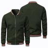 Men's Spring 2025 Lightweight Motorcycle Baseball Jacket with Car Logo