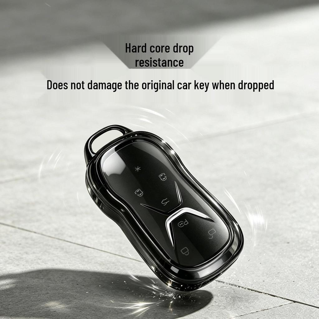 Compatible Car Key Case for Xiaopeng GX - 26 Models, Ultra Range, Pure Electric & Bluetooth Flagship Keys